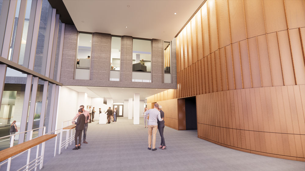 Interior lobby