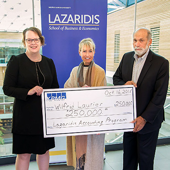 kpmg accounting donation