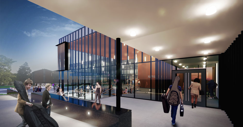 rendering, outside