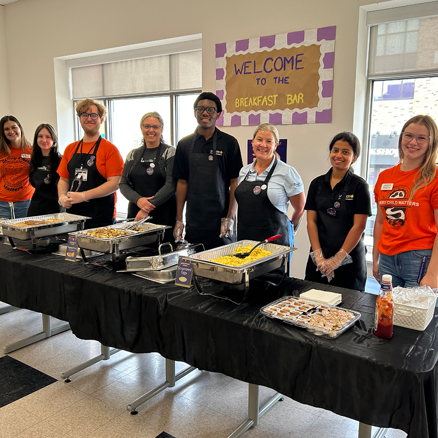 Massilly North America fuels student success with a gift to the Brantford Breakfast Bar.