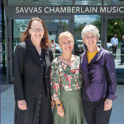 Chancellor Eileen Mercier gifts $1.4 million to Laurier for endowed professorship in Faculty of Music